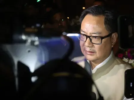 Political Parties Unite in Response to West Asia Tensions: Kiren Rijiju