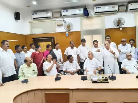 Opposition Solidarity Shines as Santrupt Misra and Dr. Datteswar Hota Submit RS Nominations