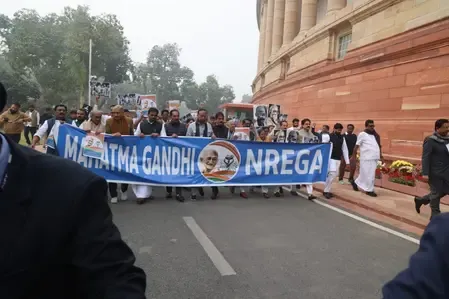 Why Are Opposition Parties Protesting the Renaming of MGNREGA?