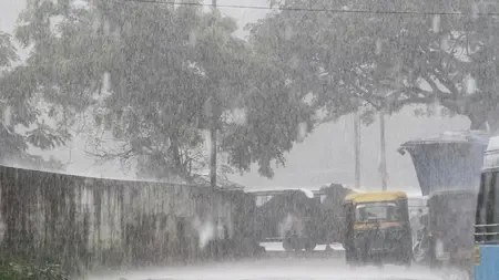 Orange alert in five districts as heavy rain pounds Kerala, one dead