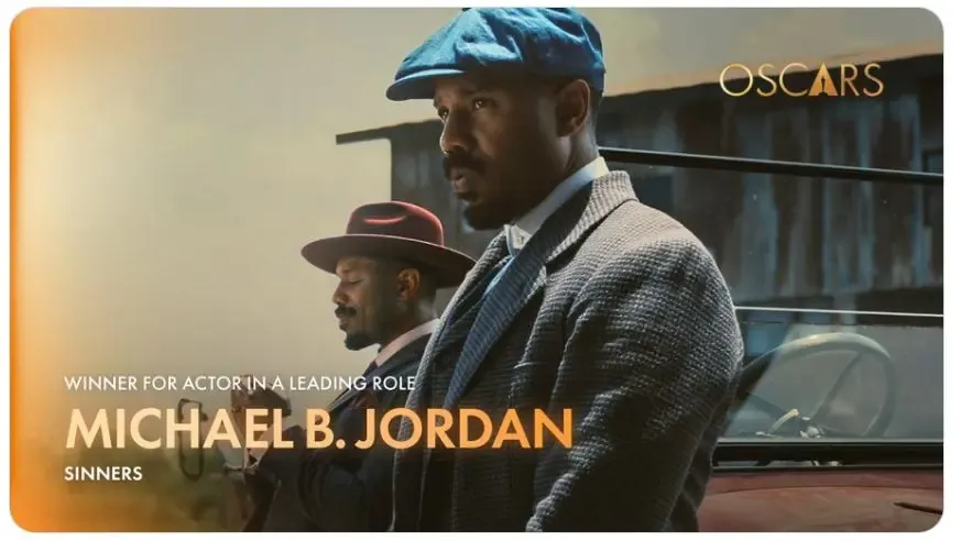Michael B. Jordan Wins Best Actor at 2026 Oscars for 'Sinners'