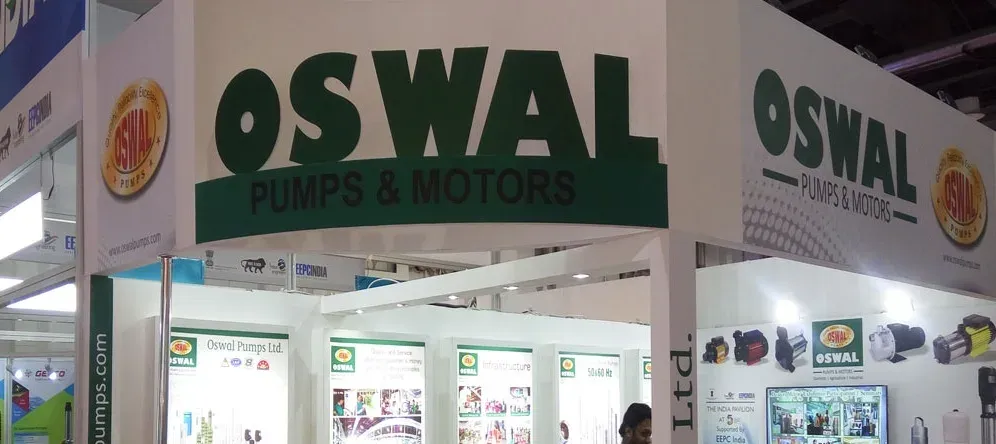 Oswal Pumps shares down 50% from IPO price, slide deepens in 2025