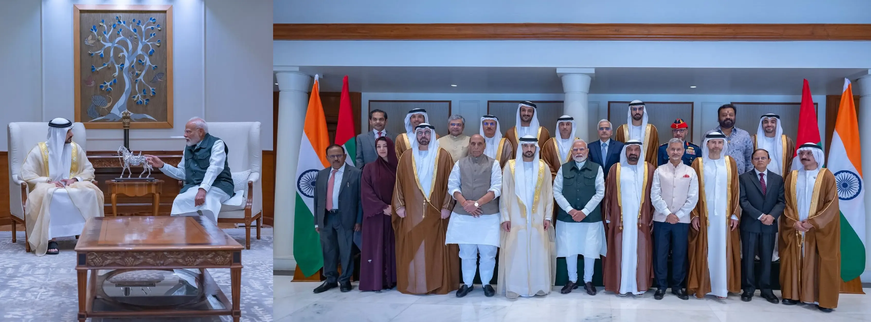 Crown Prince of Dubai Celebrates UAE-India Strength After Meeting PM Modi
