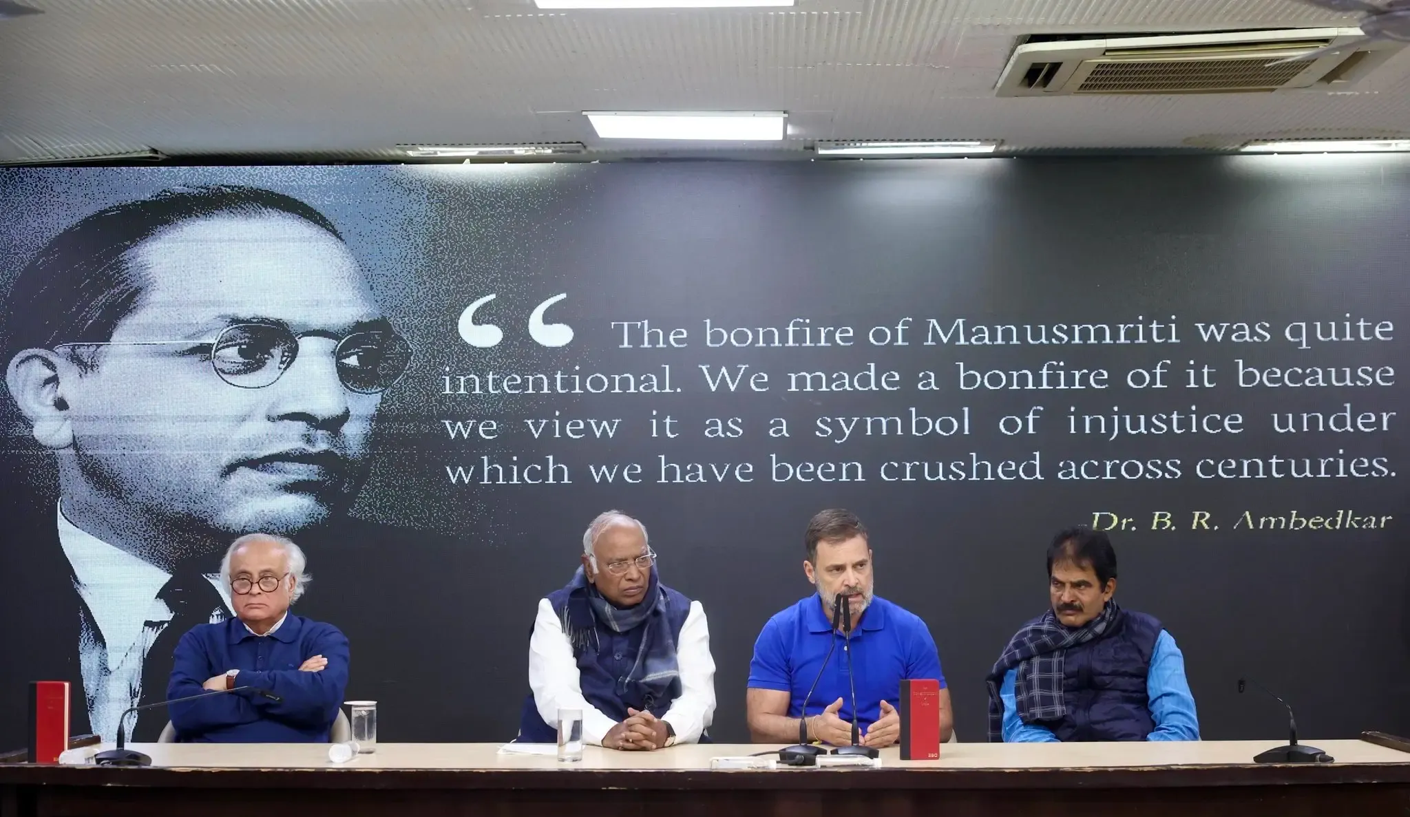 Rahul Gandhi Denounces BJP's Claims as Congress MPs Face Barricades at Parliament