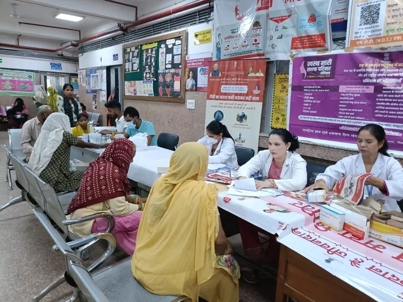 Did Over 18 Lakh Health Camps Screen 10 Crore Citizens Under Swasth Nari Sashakt Parivar Abhiyaan?