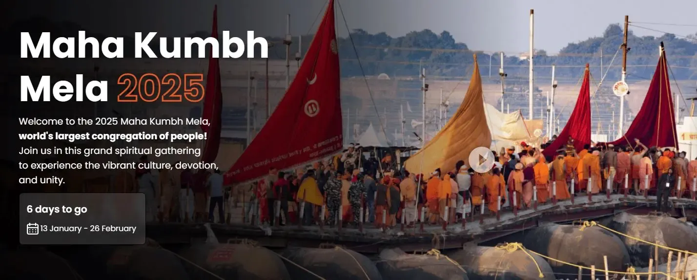 More than 3.3 Million Users from 183 Nations Explore the Mahakumbh Website