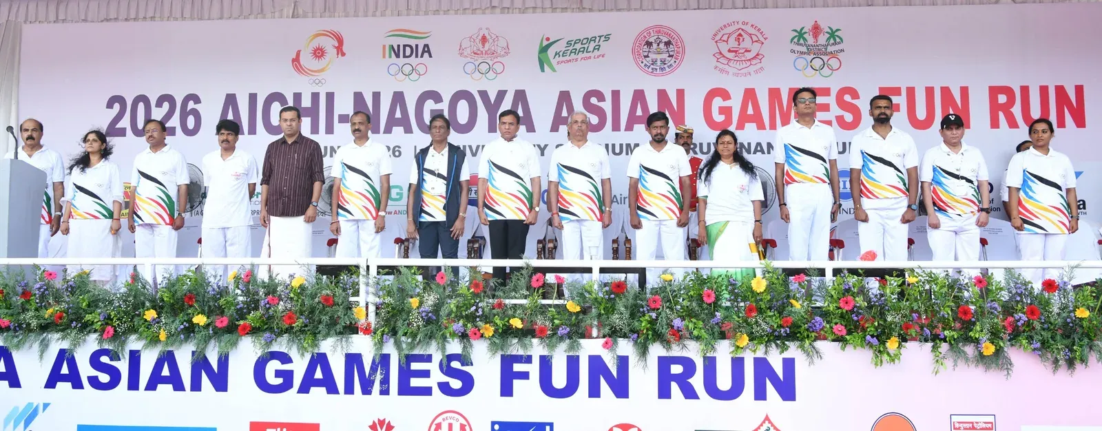 Asian Games 2026 fun run: 40,000+ make history in Thiruvananthapuram