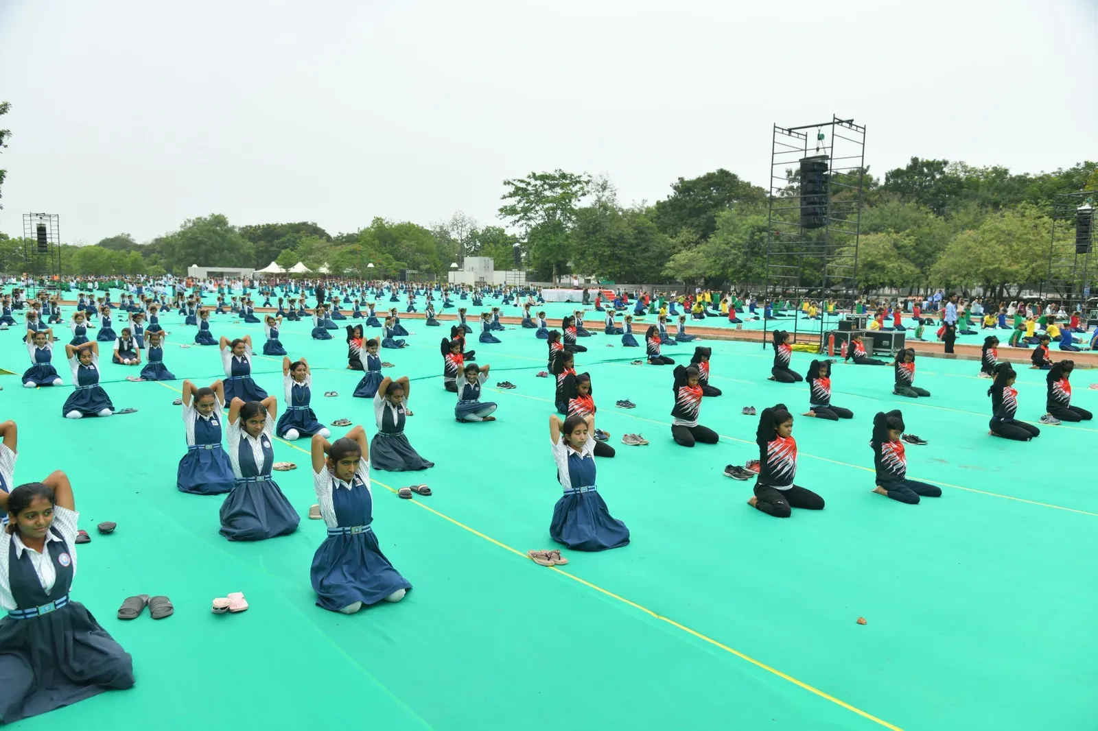 Gujarat runs 4,985 free yoga classes ahead of International Yoga Day 2026
