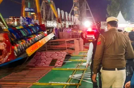 What Happened When a Swing Collapsed at Surajkund Mela?