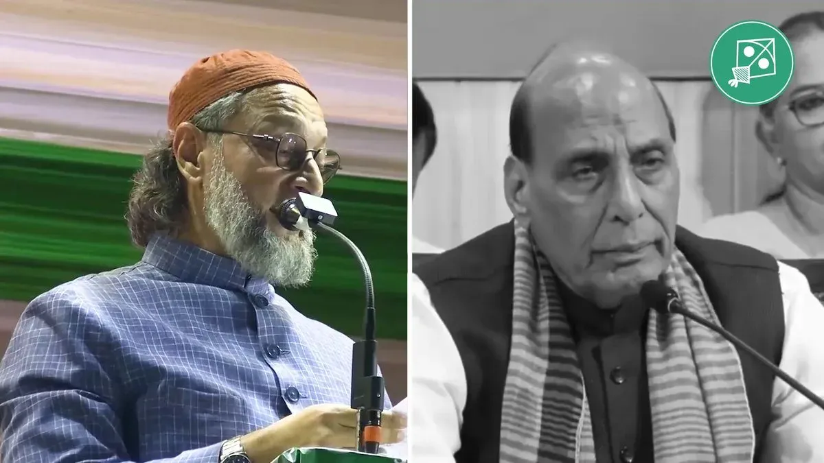Owaisi Challenges Media and Rajnath Over Modi Gujarat Remarks