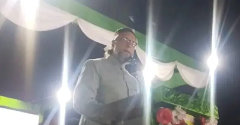 Owaisi fires 2027 UP poll salvo from Bahraich