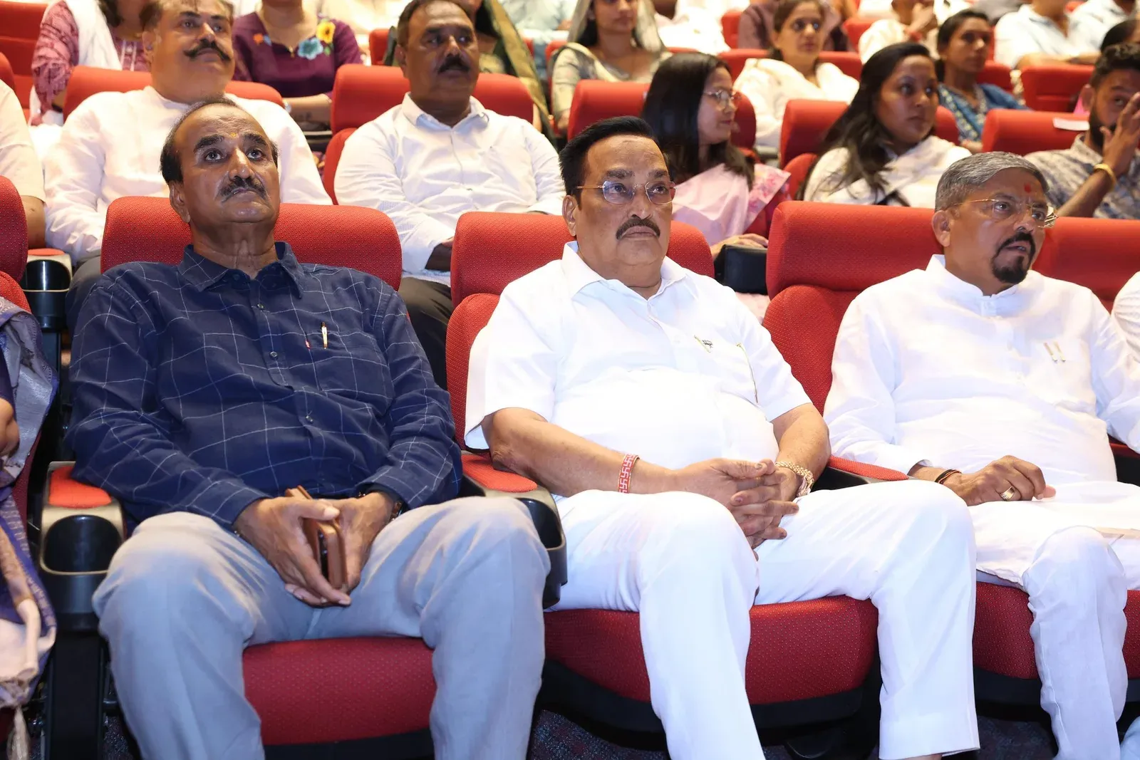 Paatil joins Mann Ki Baat listening session in Navsari