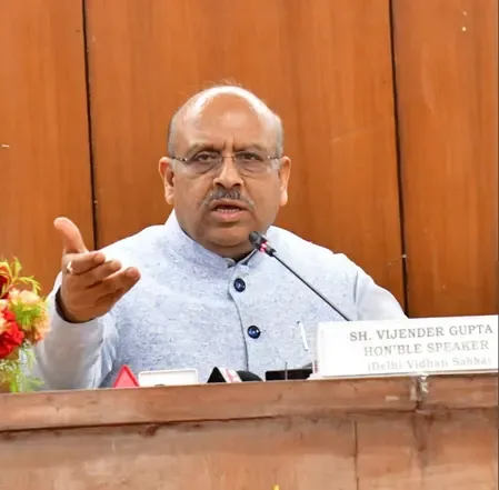 Delhi Assembly Speaker Vijender Gupta Addresses Major Flaws in Excise System