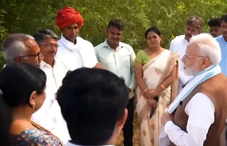 पैदावार की चिंता पर पीएम मोदी की सलाह, छोटे हिस्से से प्राकृतिक खेती शुरू करें, नतीजे देखें फिर इसे बढ़ाएं