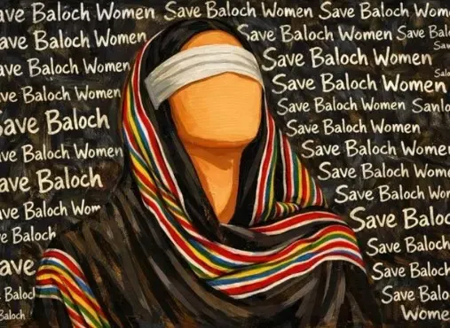 What is the Pakistan-based women's forum calling for regarding Baloch civilians?
