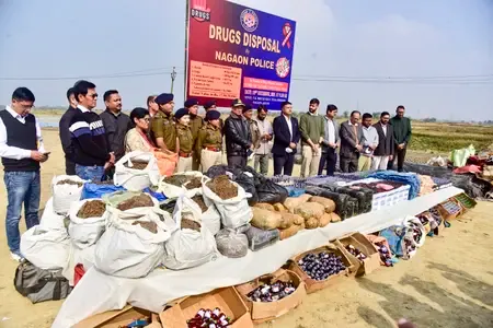 India Cracks Down on Rising Drug Trade from Golden Crescent Linked to Pakistan