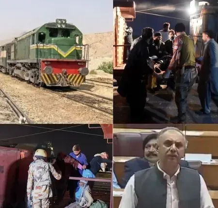Pakistan Accuses Afghanistan of Jaffar Express Train Assault; Kabul Denies 'Groundless' Claims