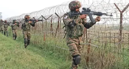 Is Pakistan Continuing Unprovoked Firing on LoC in J&K for the Ninth Day?
