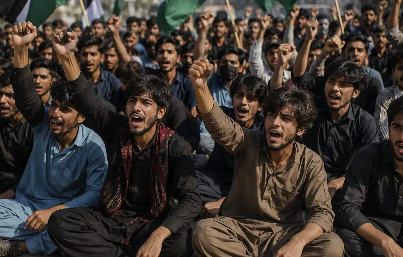 Khuzdar Digital Library closure: Balochistan students forced to study on roadside