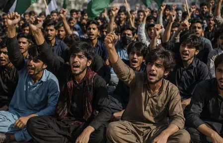 Khuzdar Digital Library closure: Balochistan students forced to study on roadside