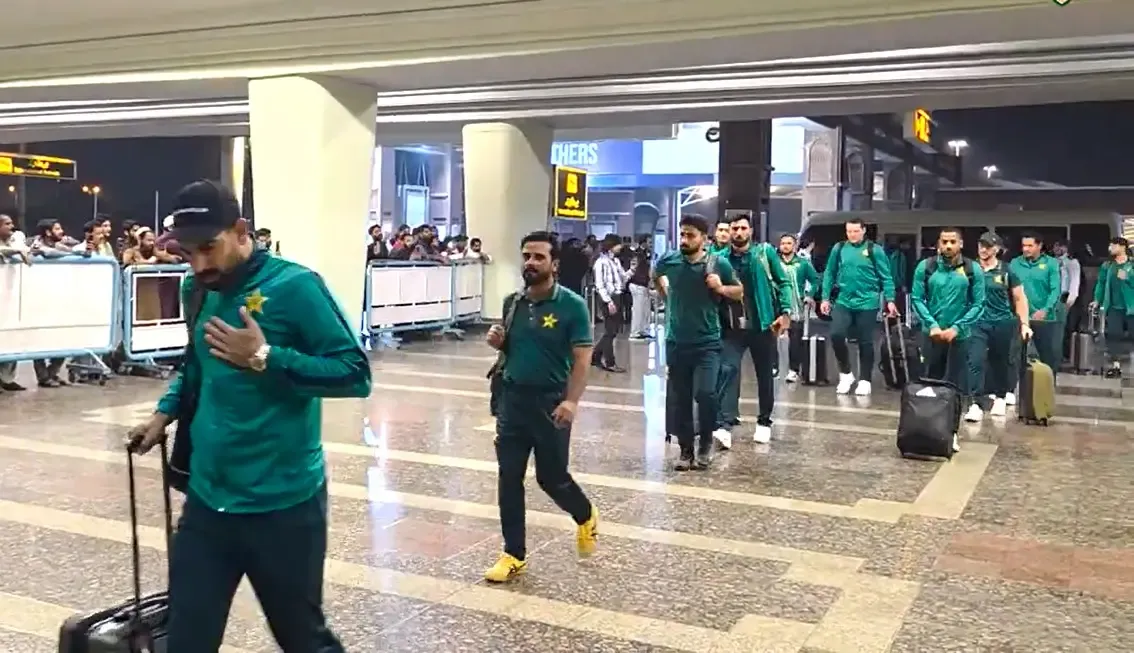 Pakistan Cricket Team Arrives in Christchurch for Upcoming White-Ball Series against New Zealand