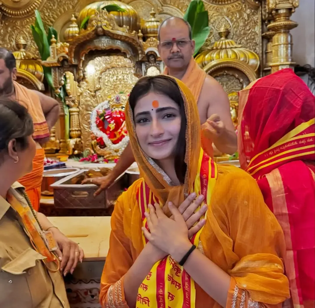 Did Palak Tiwari Seek Divine Blessings at Siddhivinayak Temple After ‘The Bhootnii’ Release?