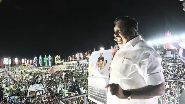 Palaniswami Responds to Udhayanidhi Stalin's Criticism, Challenges DMK's Dynastic Politics