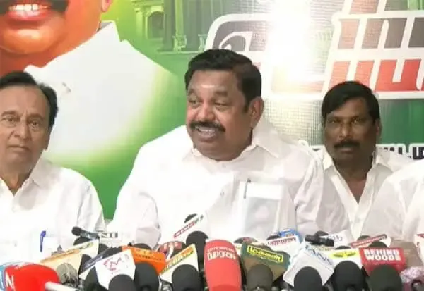 Why Did Palaniswami Criticize CM Stalin Over the ‘Mask’ Controversy?