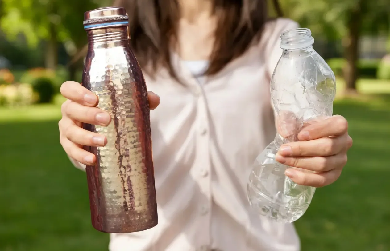 तांबे और स्टील की बोतलें: सेहत के लिए कौन सी अधिक प्रभावी?