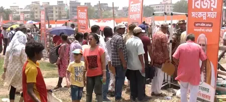 पानिहाटी में पीएम मोदी की जनसभा, भीषण गर्मी के बावजूद उमड़ा जनसैलाब, सुरक्षा के कड़े इंतजाम