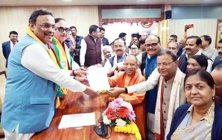 क्या पंकज चौधरी यूपी भाजपा के नए अध्यक्ष बनेंगे? नामांकन पत्र भरा गया