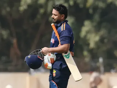 Will Pant Join the National Team Late After Playing VHT Match for Delhi?