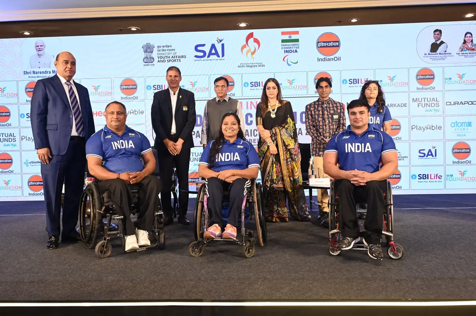 Para Asian Games 2026: Pramod Bhagat, Simran Sharma to be India's flag-bearers as Bhavina Patel rests for QF