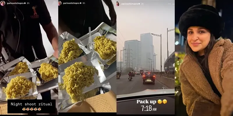 Parineeti Chopra Reveals Her Night Shoot Rituals