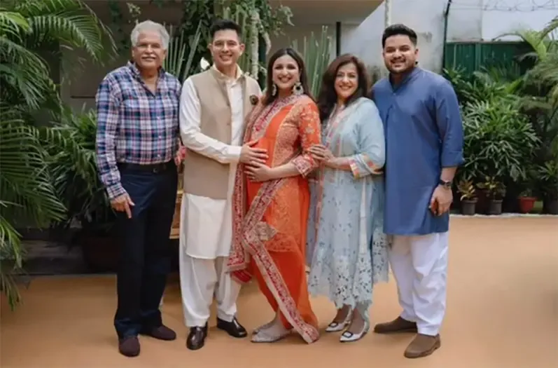 How Did Parineeti Chopra Celebrate Her Mother's First Birthday as a Grandmother?