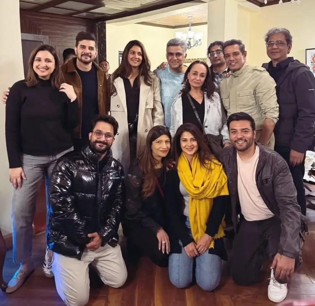 Parineeti Chopra Completes Her Unique Series with Remarkable Team