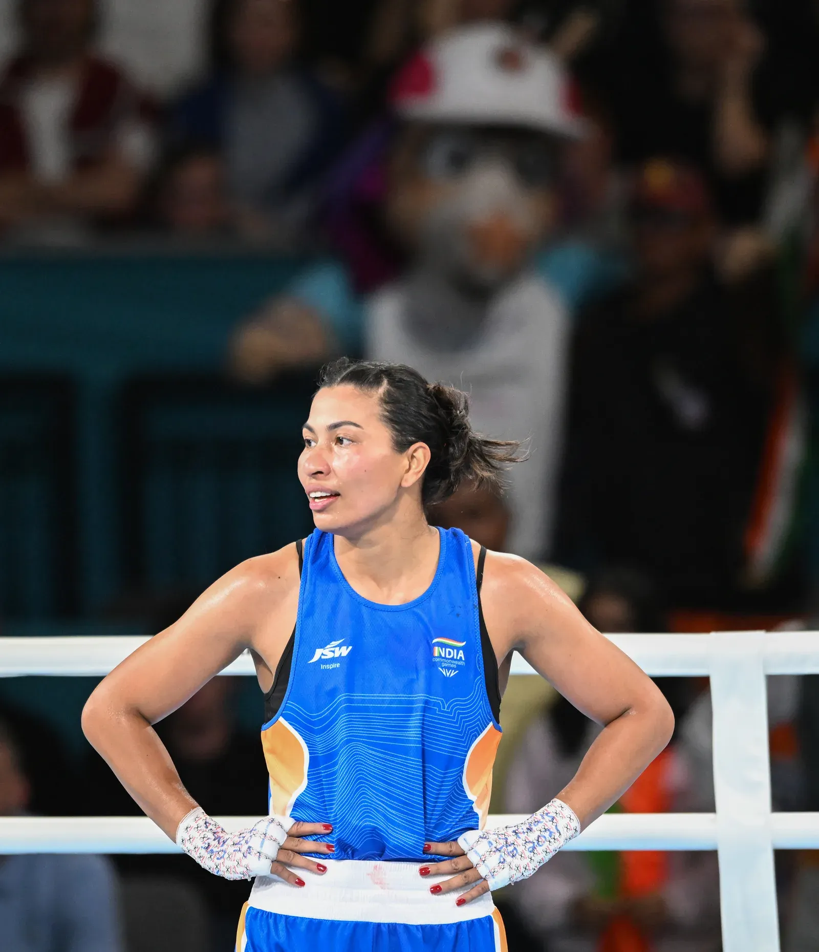 Lovlina Borgohain competed through knee injury in CWG 2026 final