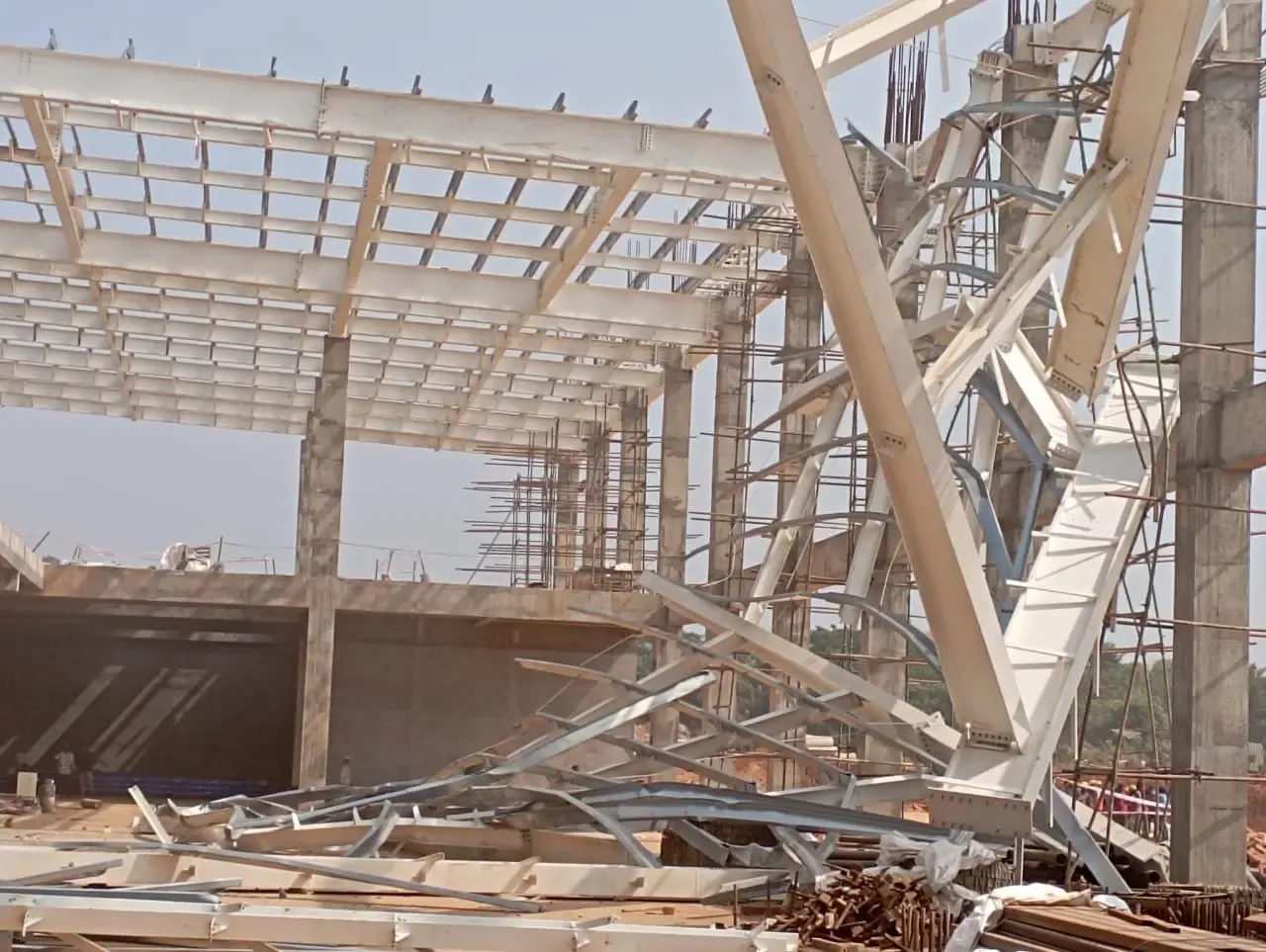 Section of Under-Construction Terminal at Rajahmundry Airport Collapses; Inquiry Initiated