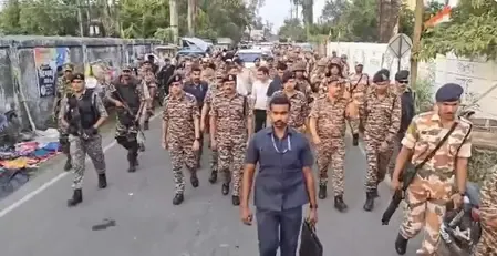 बंगाल चुनाव 2026: दूसरे चरण से पहले CRPF महानिदेशक जीपी सिंह ने डायमंड हार्बर में संभाला मोर्चा