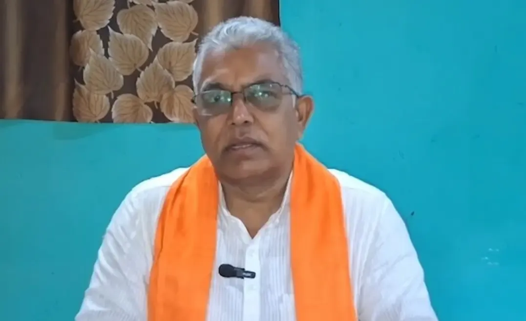 पश्चिम बंगाल में परिवर्तन से जीवन में आएगा सुधार: दिलीप घोष