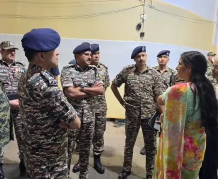 बंगाल मतगणना 2026: सीआरपीएफ डीजी जीपी सिंह ने मतगणना केंद्र का दौरा किया, 4 मई को आएंगे नतीजे