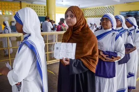 पश्चिम बंगाल चुनाव: दूसरे चरण में 142 सीटों पर दोपहर 3 बजे तक 78.68% मतदान