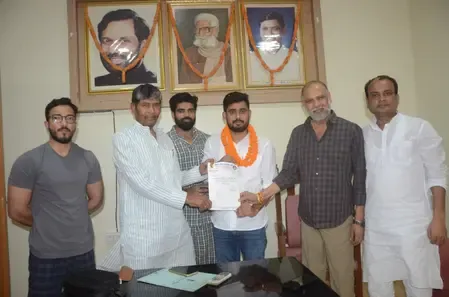 पशुपति पारस ने राहुल यादव को छात्र रालोजपा के राष्ट्रीय अध्यक्ष पद की दी कमान