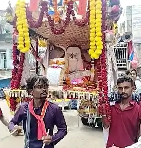 पशुपतिनाथ महादेव मंदसौर से नीमच पहुंचे कांवड़ यात्री, कई जगहों पर भव्य स्वागत