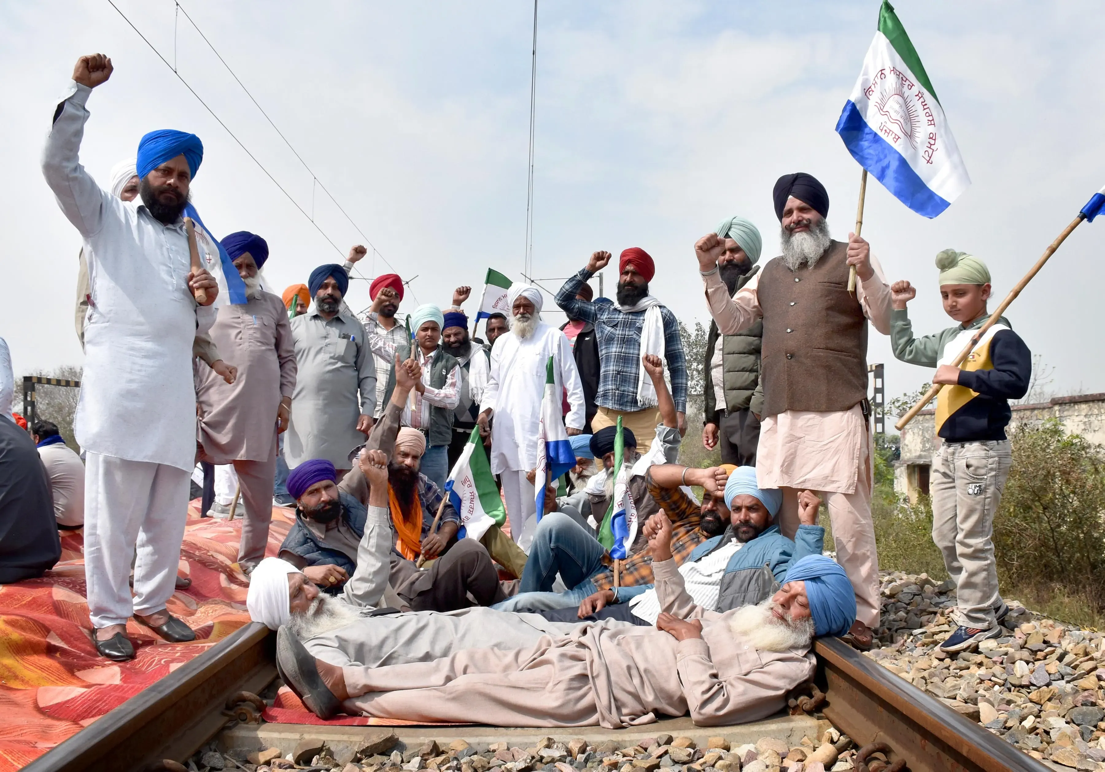Train Services Disrupted Due to 'Rail Roko' Protest in Punjab