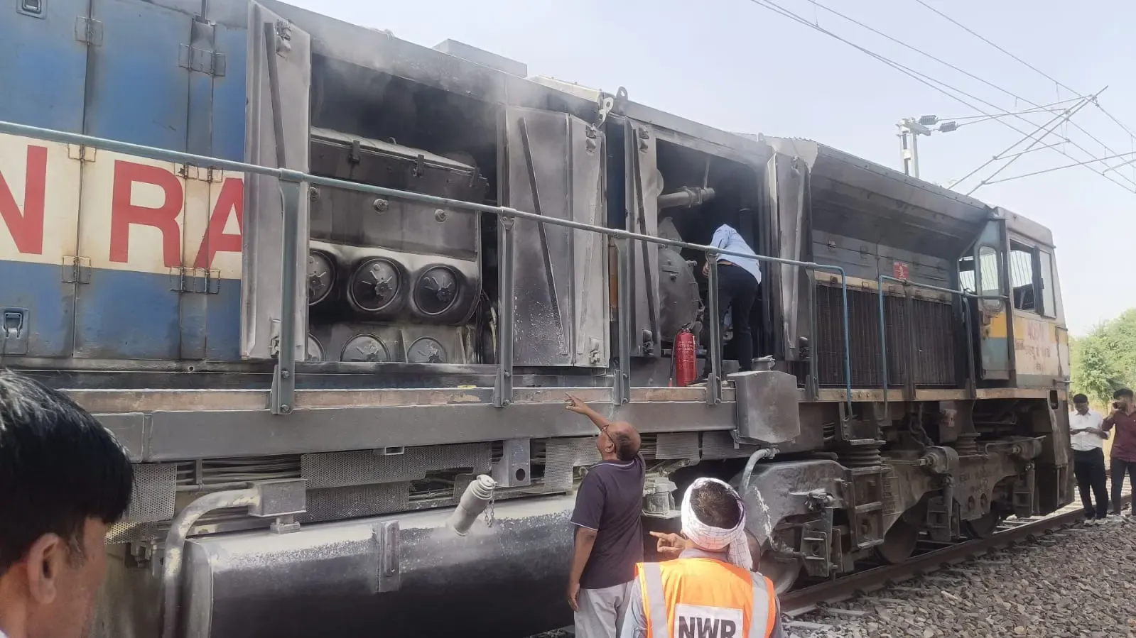 What Caused the Smoke Scare on the Jaipur-Jodhpur Intercity Express?