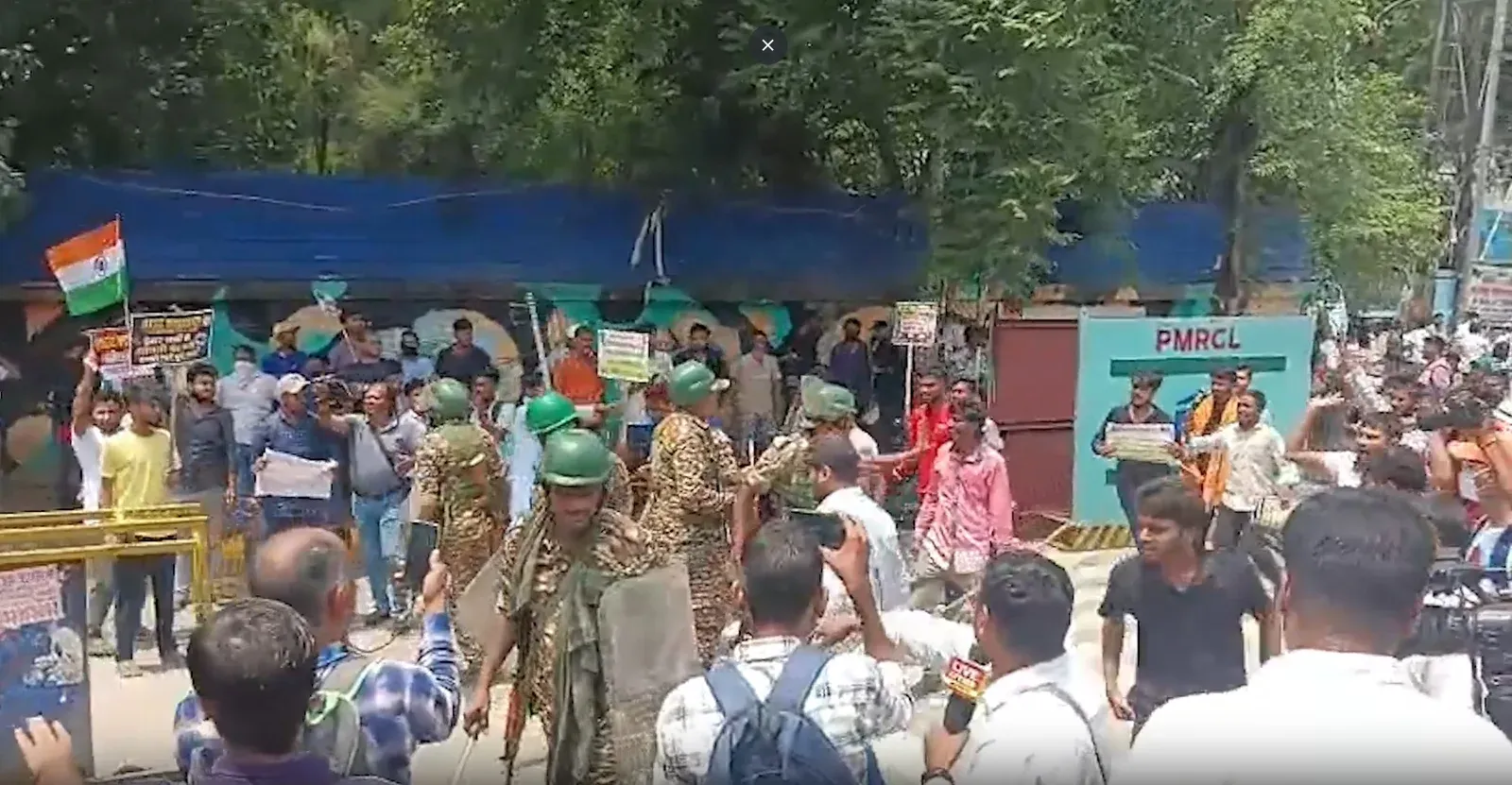 पटना में छात्र आंदोलन: TRE-4 निगेटिव मार्किंग के खिलाफ लोकभवन मार्च, पुलिस से टकराव
