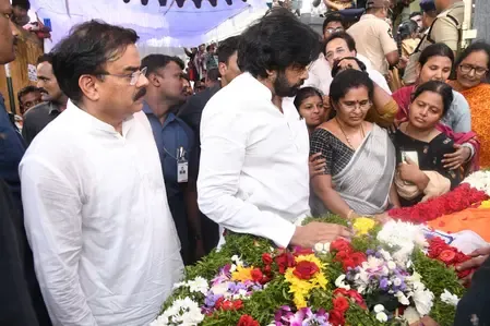 Pawan Kalyan Honors Andhra Techie Slain in Pahalgam Terror Attack