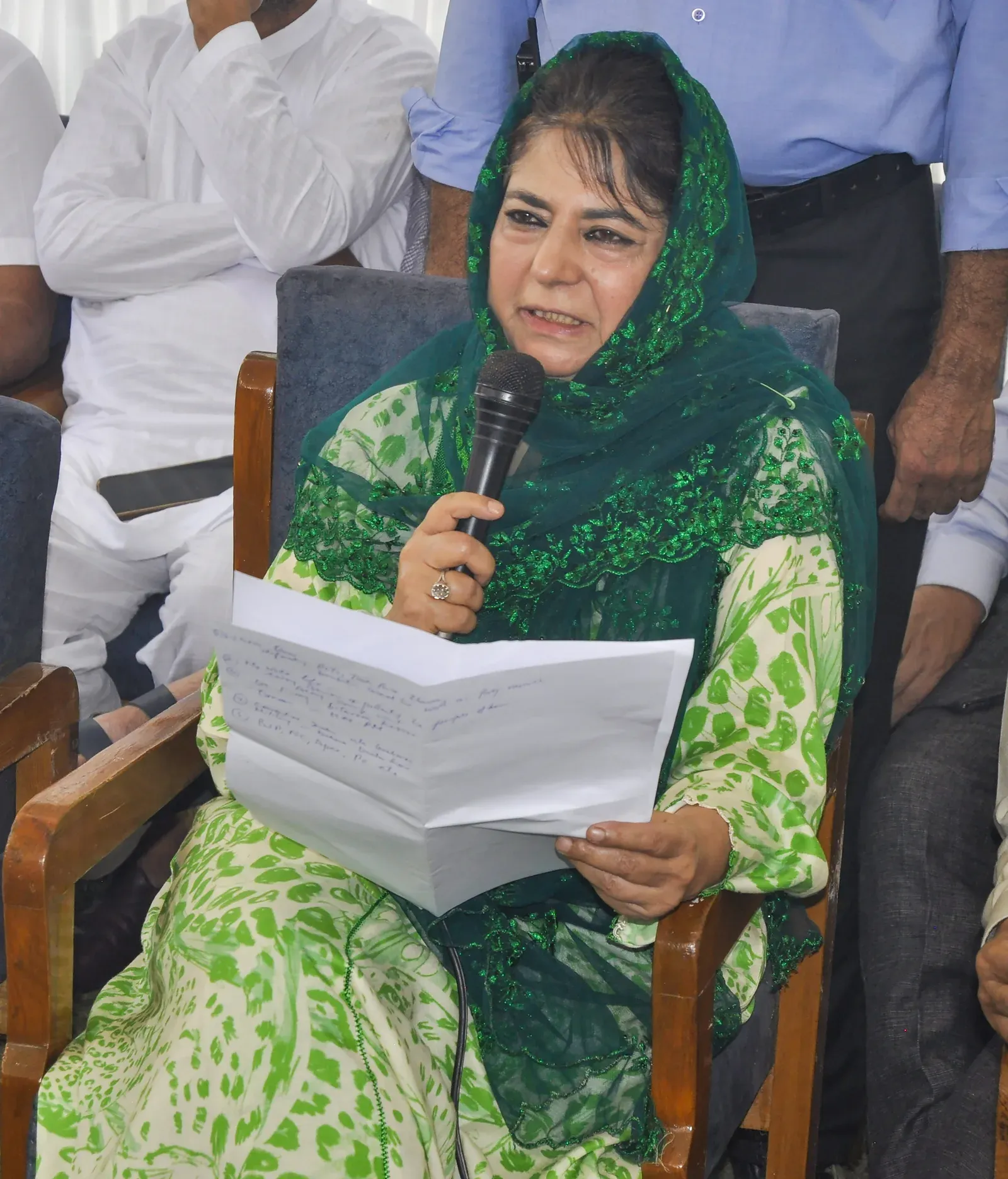 Mehbooba Mufti: PDP targeted for seeking Article 370 restoration