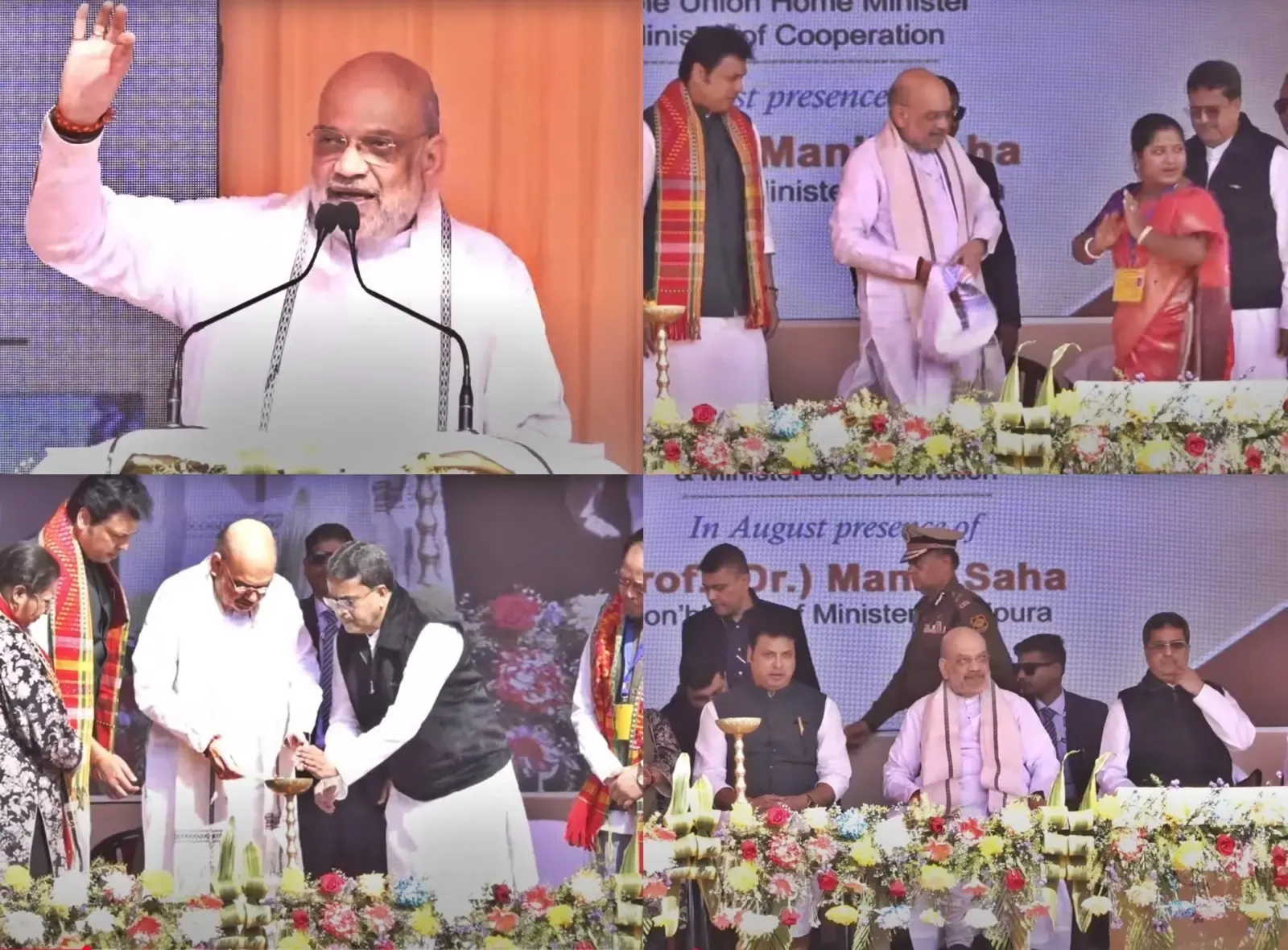 Amit Shah Highlights Peace and Progress in Tripura Following Engagement with Reang Tribals